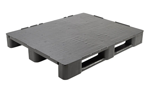 Heavy Duty Reinforced Plastic ISO Pallet 1200 x 1000 x 145mm – Closed Deck | 1600kg Dynamic Load | Rackable