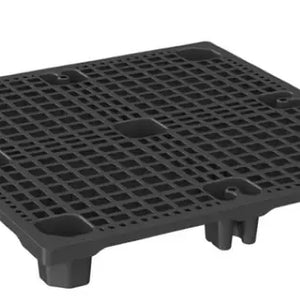 Nestable Plastic Export Pallet 1140 x 1140 x 145mm with Raised Edge – 1200kg Dynamic Load
