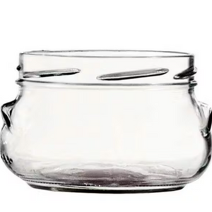 640ml Porzione Twist Neck Glass Jar