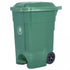 70L Plastic Mobile Pedal Bin - Wheeled Hands-Free Waste Bin