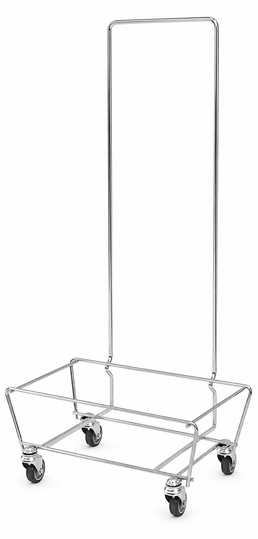 Basket Stacking Frame with Handle – Mobile Basket Holder for Retail