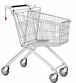 Avant 90W Shopping Trolley – 90 Litre Capacity with Toddler Seat