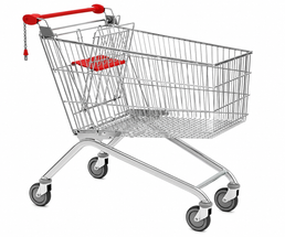 150L High-Capacity Shopping Trolley – Avant Series (Model 150N)