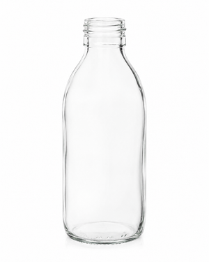 Bouteille en verre clair Alpha de 60 ml