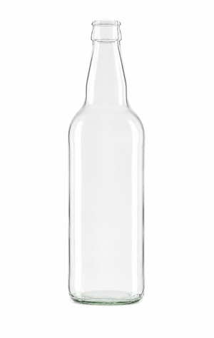 Bouteille en verre clair de bière JAC 500ml