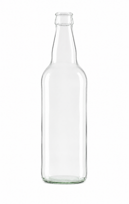 500ml JAC Clear Beer Glass Bottle