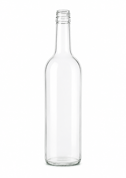 500ml Mountain Glass Water Bottle