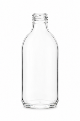 200ml Alpha Clear Glass Bottle