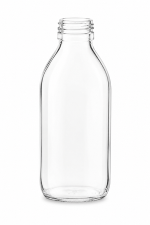 Bouteille en verre clair Alpha de 150 ml