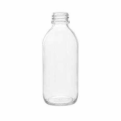 100ml Alpha Clear Glass Bottle