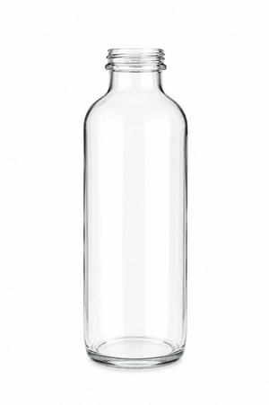 Bouteille en verre traditionnelle pour huile de 473 ml (16 oz) (goulot à vis)