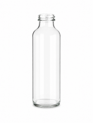 Bouteille d'huile en verre traditionnelle de 235 ml (8 oz) (col tournant)