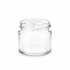 15ml White Flint Glass Squat Jar