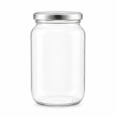 370ml Glass Jam Jar