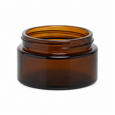 30ml Spray Coated Amber Glass Squat Jar