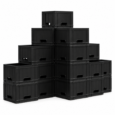 275ml Heavy Duty Beer Crate | Adventure Stacking Crate | Reusable Plastic Storage Crate