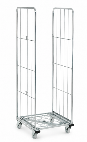 Nestable Roll Container with “Z” Base Frame – 800 x 600 x 1810mm | 500kg Capacity