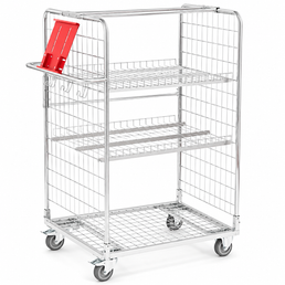Heavy-Duty Container 855x655 H1400 – Industrial Roll Cage for Secure Storage