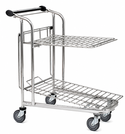 Vario WTP-3D Transport Trolley – Compact Trolley with Shelf
