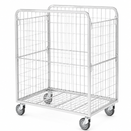 Container for Cartons 600x1000 H1200 – Optimized Roll Cage for Boxed Goods