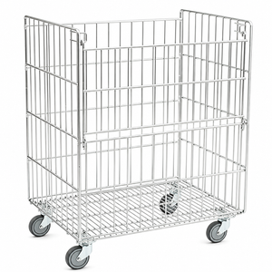 Conteneur KK 1015x800x600 – Chariot roulant robuste pour stockage en vrac