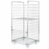 Container WMU 1700x800x600 with Shelf – Extra-Long Roll Cage for Oversized Goods