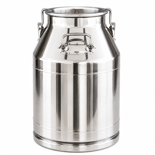 50 Litre Stainless Steel Milk Churn – Reliable and Durable Dairy Transport