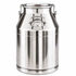 50 Litre Stainless Steel Milk Churn – Reliable and Durable Dairy Transport