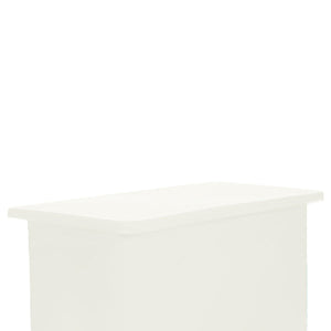 Drop-on food-grade MDPE lid 1140x520x10mm for 450L moulded truck