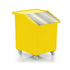 89 Litre Ingredients Trolley with Stainless Steel Flap Lid – Food Approved Mobile Storage Bin