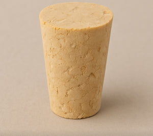 Bouchon en liège naturel conique de 11 mm – Taille 22,5x12,5x9,5 mm, Ajustement sécurisé