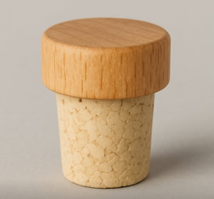 29x12 Plateau en bois Bouchon en liège naturel – 19 mm de diamètre, Finition classique