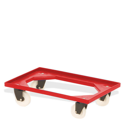 ABS Euro Dolly Mobile Base for Euro Containers 630 x 430 mm