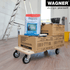 Anti Slip Wooden Dolly - 400kg Load Capacity