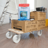 Basic Wooden Dolly - 400kg Load Capacity
