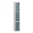 Coloured Door Steel Locker with Cam Key Lock, 300mm Depth