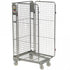 3-Sided Nestable A-Frame Roll Pallet, 600kg Load Capacity, Zinc Plated Steel, 735 x 850 x 1690mm