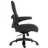 Heavy Duty Mesh Back Operator Chair, Adjustable Lumbar Support, 35 Stone Capacity
