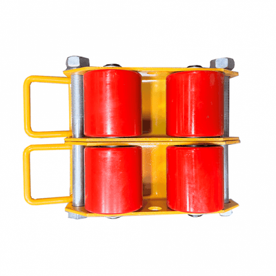 Heavy Duty Steel Machine Moving Skate Dolly 4000kg Capacity
