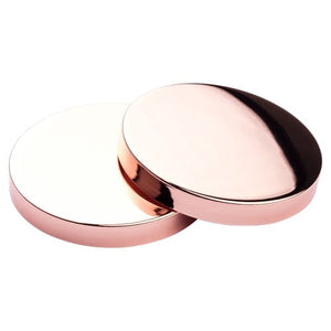 82mm Light Gauge Rose Gold Lid with Silicone Seal – Jar Closure