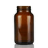 250ml Amber Glass Powder Empty Jar