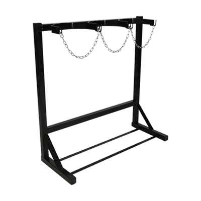 Free-Standing Single-Sided Cylinder Floor Stand, Gas Cylinders Up to 280mm Diameter