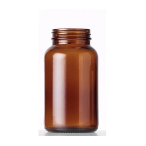 Pot en verre ambré de 250 ml (8 oz)